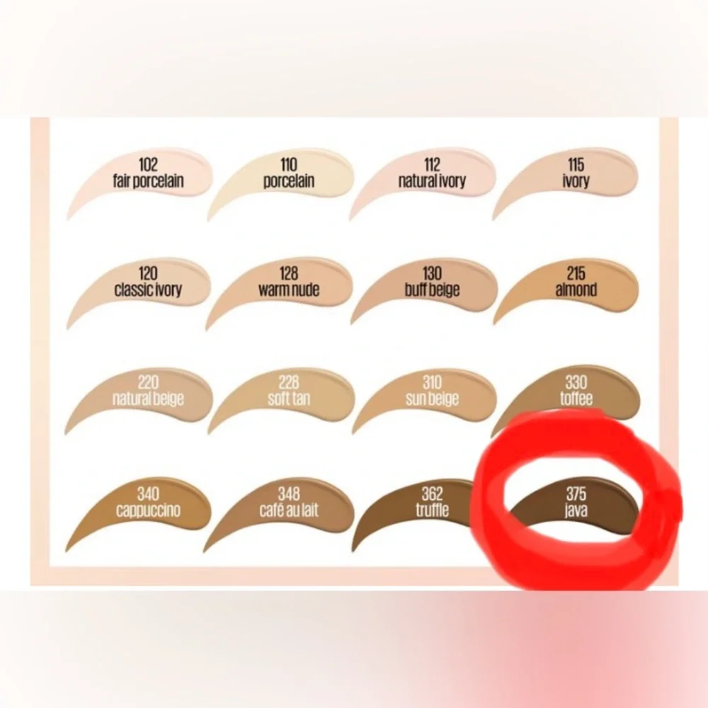 Maybelline Dream Urban Cover Flawless Coverage Foundation Makeup, SPF 50, Java